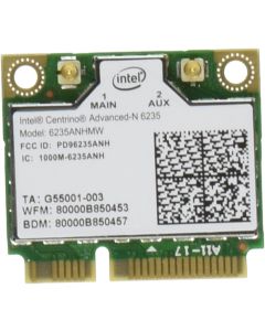 Intel Network 6235AN.HMWWB Centrino WiFi Card Half Mini PCI Express Advanced-N 6235 Dual Band Bluetooth